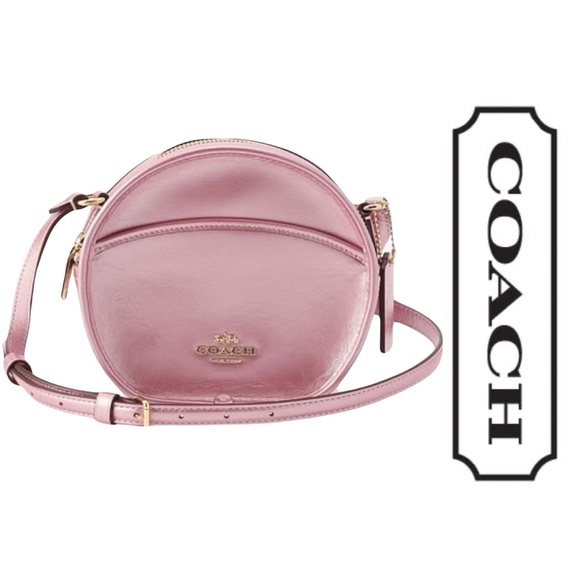 Coach Canteen Archive Re-edition Metallic Pink Blush...
